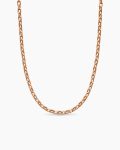 Streamline® Link Necklace|18K Rose Gold, 5.5mm