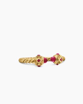 Renaissance® Ring|18K Yellow Gold with Rubies, 2.3mm