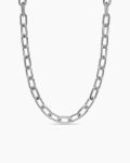 DY Madison® Chain Necklace|Sterling Silver with Diamonds, 11mm