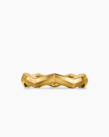 Zig Zag Stax™ Ring|18K Yellow Gold, 3mm