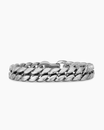 Curb Chain Bracelet|Sterling Silver, 11.5mm