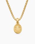 Petrvs® Scarab Pendant|18K Yellow Gold, 14mm