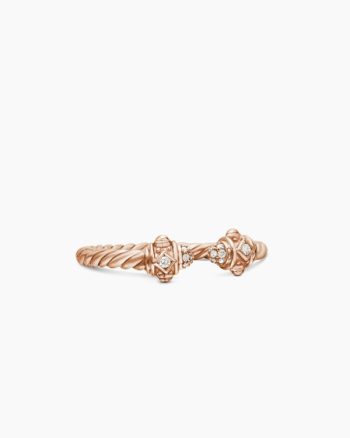 Renaissance® Ring|18K Rose Gold with Diamonds, 2.3mm