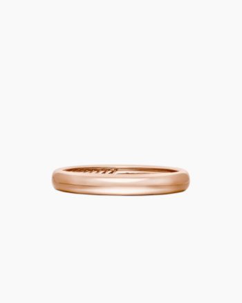 DY Classic Band Ring|18K Rose Gold, 3.5mm