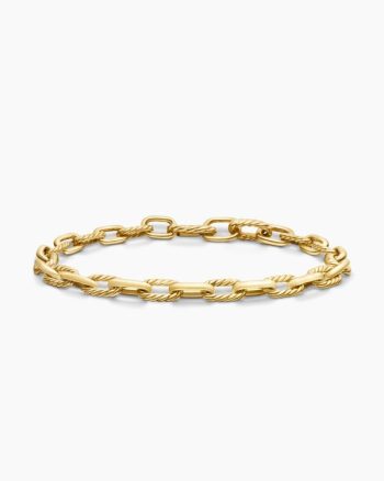 DY Madison® Chain Bracelet|18K Yellow Gold, 6mm