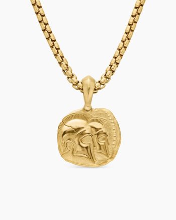 Gemini Amulet|18K Yellow Gold, 17mm