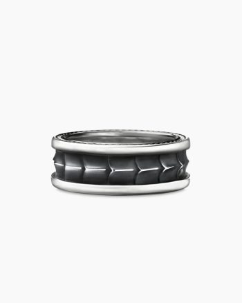 Armory® Band Ring|Sterling Silver, 9mm