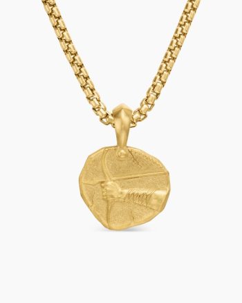 Sagittarius Amulet|18K Yellow Gold, 17mm