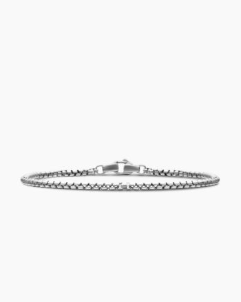 Box Chain Bracelet|Platinum, 2.7mm